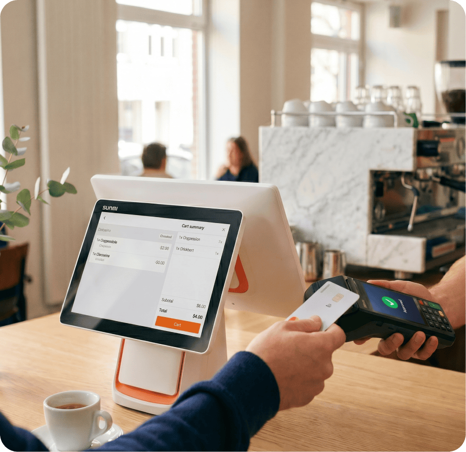 Hanseatic POS Kassensystem mit EC-Terminal
